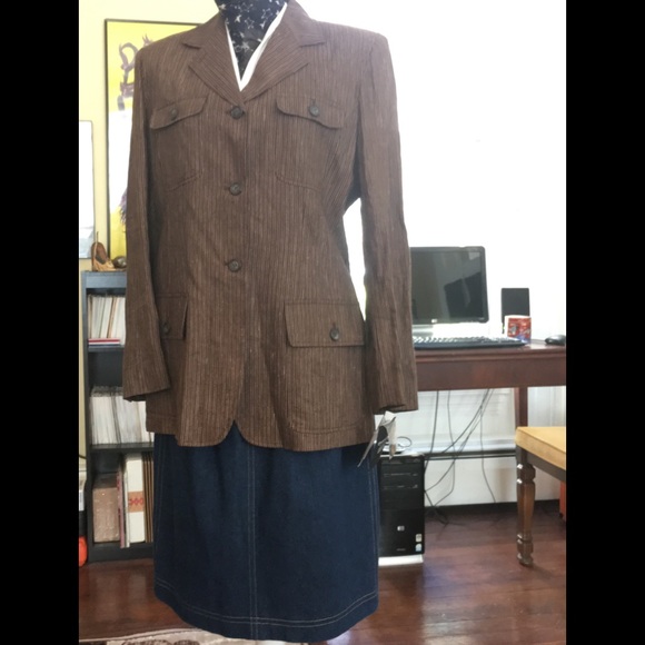 Emanuel Ungaro linen military jacket, “Liberte” - Picture 2 of 8